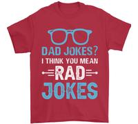 Dad Jokes? Penso Che Intendi Rad Jokes Uomo T-Shirt 100% Cotone