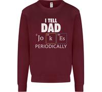 Dad Jokes Periodicamente Divertenti Festa Del Papà Uomo Felpa Maglione