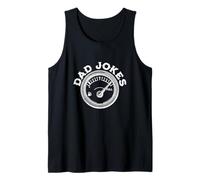 Dad Jokes Tank is Full Funny Festa del papà Marito Umorismo Uomini Canotta