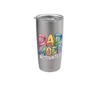 Dad Mode Activated Bicchiere termico in acciaio inox doppia parete