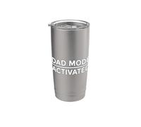 Dad Mode Activated Bicchiere termico in acciaio inox doppia parete