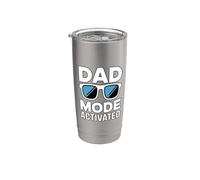 Dad Mode Activated Bicchiere termico in acciaio inox doppia parete