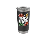 Dad Mode Activated Funny Fatherhood Minivan Parent Graphic Bicchiere termico in acciaio inox doppia parete