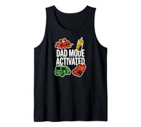 Dad Mode Activated Funny Fatherhood Minivan Parent Graphic Canotta