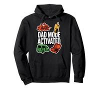 Dad Mode Activated Funny Fatherhood Minivan Parent Graphic Felpa con Cappuccio