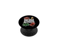 Dad Mode Activated Funny Fatherhood Minivan Parent Graphic PopSockets PopGrip Adesivo