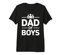 Dad of Boys Maglietta Premium