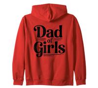 Dad of Girls Felpa con Cappuccio