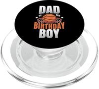 Dad Of The Birthday Boy Matching Basket Compleanno PopSockets PopGrip per MagSafe
