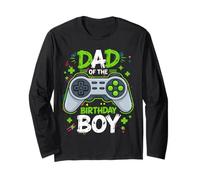 Dad of The Birthday Boy Videogioco Maglia a Manica