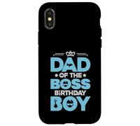 Dad Of The Boss - Costume da festa di compleanno "Like A Boss Daddy" Custodia per iPhone X/XS