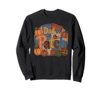 Dad of The Patch - Zucca Autunnale Patchwork Design Felpa