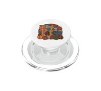 Dad of the Patch - Zucca autunnale patchwork design PopSockets PopGrip per MagSafe