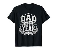 Dad of The Year Vintage Distressed Father's Day Maglietta