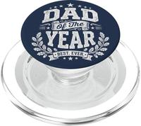Dad of the Year Vintage Distressed Father's Day PopSockets PopGrip per MagSafe