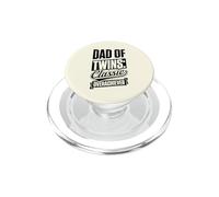 Dad Of Twins Classic Over Achiever - Twin Happy Father's Day PopSockets PopGrip per MagSafe