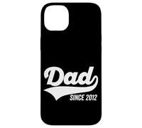 Dad Since 2012 Bold Sports Swoosh Festa del papà scuro Custodia per iPhone 14 Plus