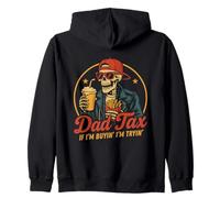 Dad Tax If I'm Buyin' I'm Tryin' Funny Father's Day Felpa con Cappuccio