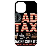 Dad Tax Making Sure It Is Not Poison Bandiera USA Umorismo Custodia per iPhone 12 mini