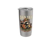 Dad Tax Making Sure It's Not Poison Bicchiere termico in acciaio inox doppia parete