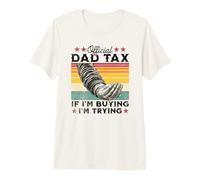 Dad Tax Se STO comprando STO provando Un Divertente Meme retrò Hand Open Maglietta Premium