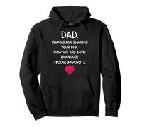 Dad, Thanks For Sharing Your Dna Felpa con Cappuccio