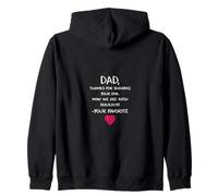 Dad, Thanks For Sharing Your Dna Felpa con Cappuccio