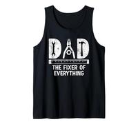 Dad The Fixer of Everything Funny Dads Handyman Tools Canotta