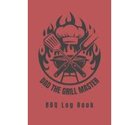 Dad The Grill Master BBQ Log Book: Father's Day Gift for Dad | Meat Smoking Journal to Track Temps, Rubs, Woods and Results