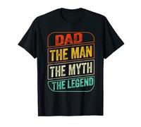 Dad The Man The Myth The Legend Fathers Day Dad Gift Mens Maglietta
