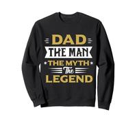 Dad The Man The Myth The Legend, Strong Dad Short Sleeve Felpa