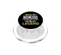 Dad The Man The Myth The Legend, Strong Dad Short Sleeve PopSockets PopGrip per MagSafe