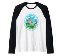 Dad The Man Who Has Everything Except A Full Head of Hair Maglia con Maniche Raglan