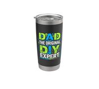 Dad The Original DIY Expert Padre Apprezzamento |- Bicchiere termico in acciaio inox doppia parete