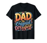 Dad The Original DIY Expert Padre Apprezzamento |- Maglietta