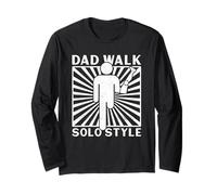 Dad Walk, Solo Style - Leg Amputazione Padre Maglia a Manica