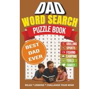 Dad Word Search Book: Fun and Relaxing Word Search Puzzles Celebrating Fathers and Family Life| 6x9 inch,110 pages| 50+ puzzles| Solutions included