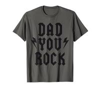 Dad You Rock Maglietta Rock Heavy Metal Tee Maglietta