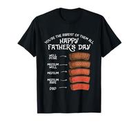 Dad You're The Rarest Of Them All BBQ Lovers Festa del papà Maglietta
