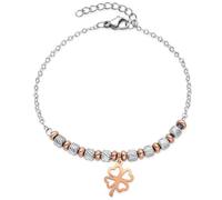 Dada Gioielli Bracciale Donna Rosa Quadrifoglio Stella Cuore Portafortuna