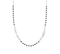 Dada Gioielli - Collana Rosario in Argento 925 con Medaglia Madonna Miracolosa e Croce e Medaglia della Vergine Maria - Girocollo per Uomo e Donna misura regolabile (Girocollo)
