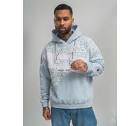 DADA SUPREME Felpa Uomo con Cappuccio All Over Logo Oversize Fit