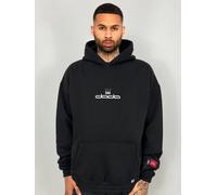DADA SUPREME Felpa Uomo Oversized con Ricamo Tasca con Zip