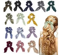 Dadabig 14 Pezzi Elastico per Capelli Legami per Capelli con 2 in 1 Elastici per Capelli in Tessuto per Ragazze Donne Bambina-14 Colori