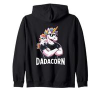 Dadacorn Cool Unicorn Dad And Kid Sunglasses Felpa con Cappuccio