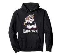 Dadacorn Cool Unicorn Dad And Kid Sunglasses Felpa con Cappuccio