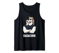 Dadacorn Strong Unicorn Dad Baby Father's Day Funny Papa Canotta