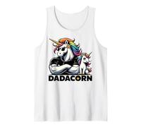 Dadacorn Unicorn Dad And Baby Unicorn, Festa del papà Dadacorn Canotta