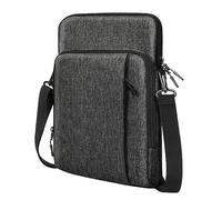 Dadanism 13,3" Custodia Protettiva Borsa Tablet con Tracolla per iPad Pro 13" M5/M4, iPad Air 13" M4/M3, MacBook Neo 13", MacBook Air 13" M5/M4, Galaxy Tab S10 FE Plus 13,1"/S10+ 12,4",Grigio Scuro