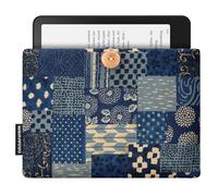 Dadanism 6-7" Custodia Protettiva Imbottita per Kindle & E-Readers, Blu | per 7" Kindle Paperwhite & Kindle Colorsoft Signature Edition, 6" Kindle, 6" Kobo Clara BW, 6" Kobo Clara Colour